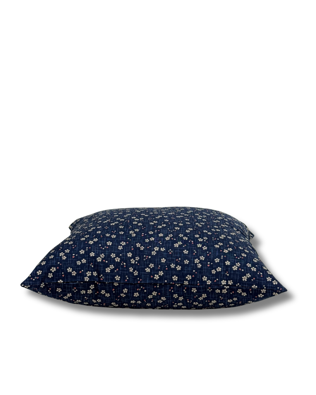Navy Cherry Blossom Pillow