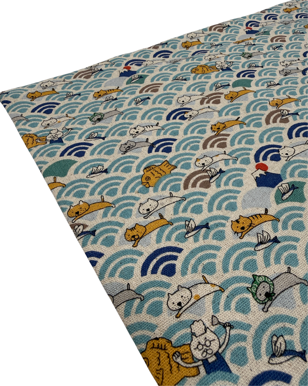 Aoumi Cat and Taiyaki Pillow